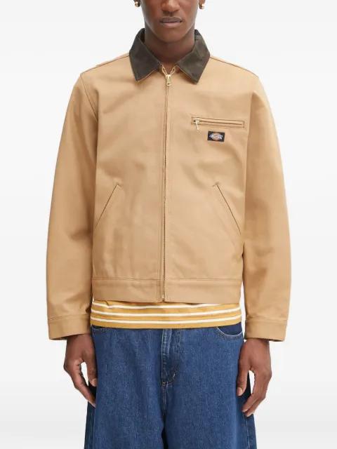 corduroy-collar zip-up jacket by WACKO MARIA