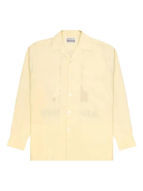 embroidered shirt by WACKO MARIA