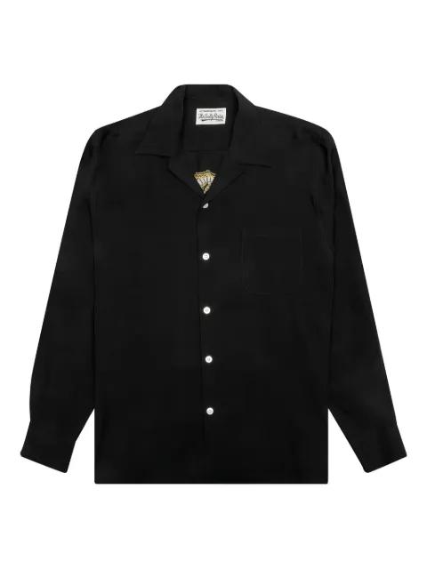 embroidered shirt by WACKO MARIA