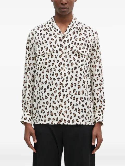 leopard-print shirt by WACKO MARIA
