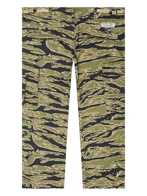 tiger camo-print six-pocket trousers by WACKO MARIA