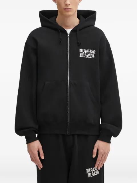 zip-up hoodie by WACKO MARIA