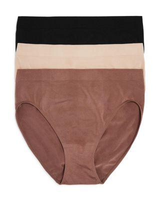 B.Smooth&reg; Seamless High-Cut Briefs by WACOAL