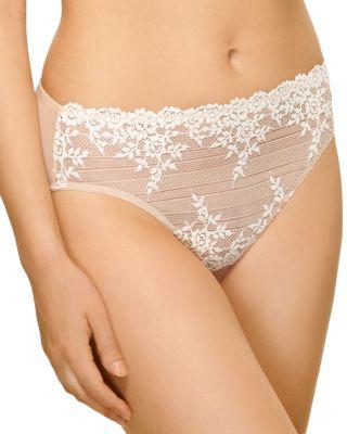 Embrace Lace™ High-Cut Briefs by WACOAL