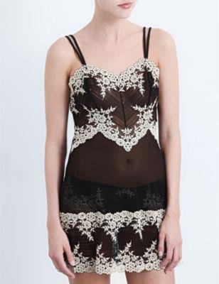 Embrace Lace stretch-lace chemise by WACOAL