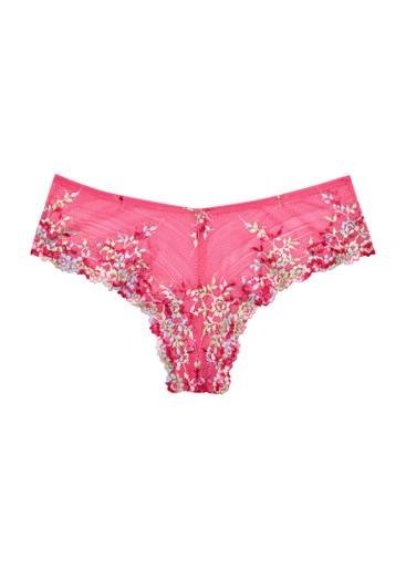 Embrace floral-embroidered lace briefs by WACOAL