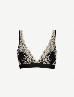 Embrace lace soft-cup bra by WACOAL