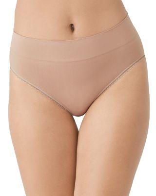 Feeling Flexible Seamless Hi Cut Brief by WACOAL