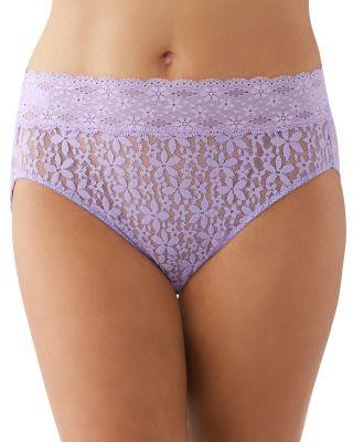 Halo Lace High-Cut Briefs by WACOAL