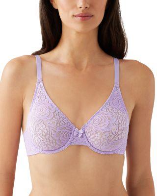 Halo Lace Unlined Underwire Bra by WACOAL