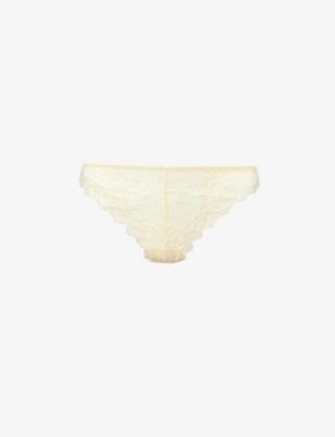Lace Perfection stretch-lace tanga briefs by WACOAL