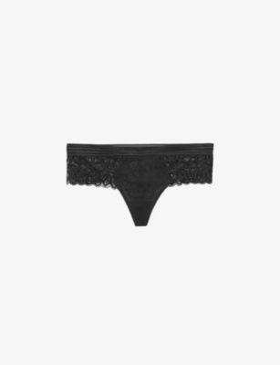 Raffiné lace stretch-lace tanga briefs by WACOAL