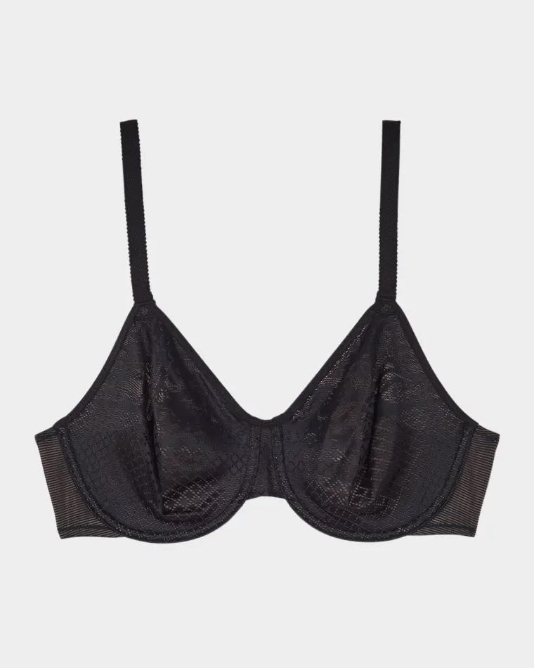 Visual Effects Minimizer Lace Bra by WACOAL