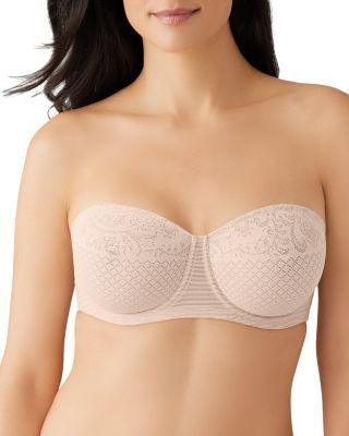 Visual Effects Strapless Lace Minimizer Bra by WACOAL