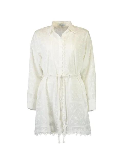Alloria embroidered mini dress by WAIMARI