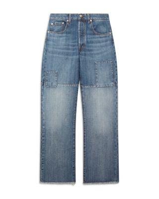Chance Jeans in Blue Vintage Wash by WALES BONNER
