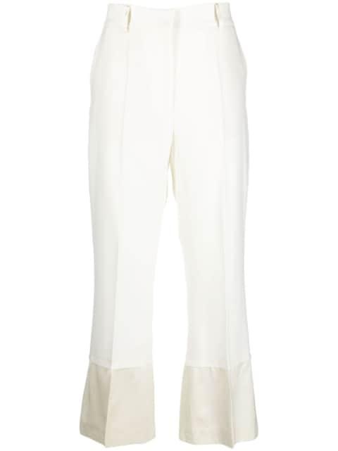 Harmony straight-leg wool trousers by WALES BONNER