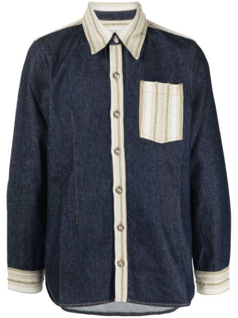 Miles denim shirt by WALES BONNER