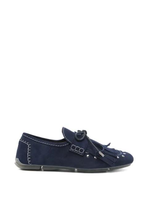 Montego tassel suede loafers by WALES BONNER