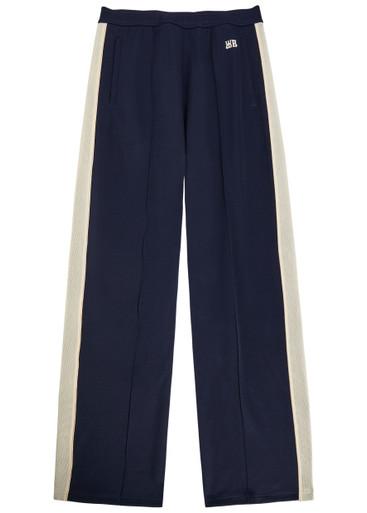 Motion panelled jersey track pants by WALES BONNER