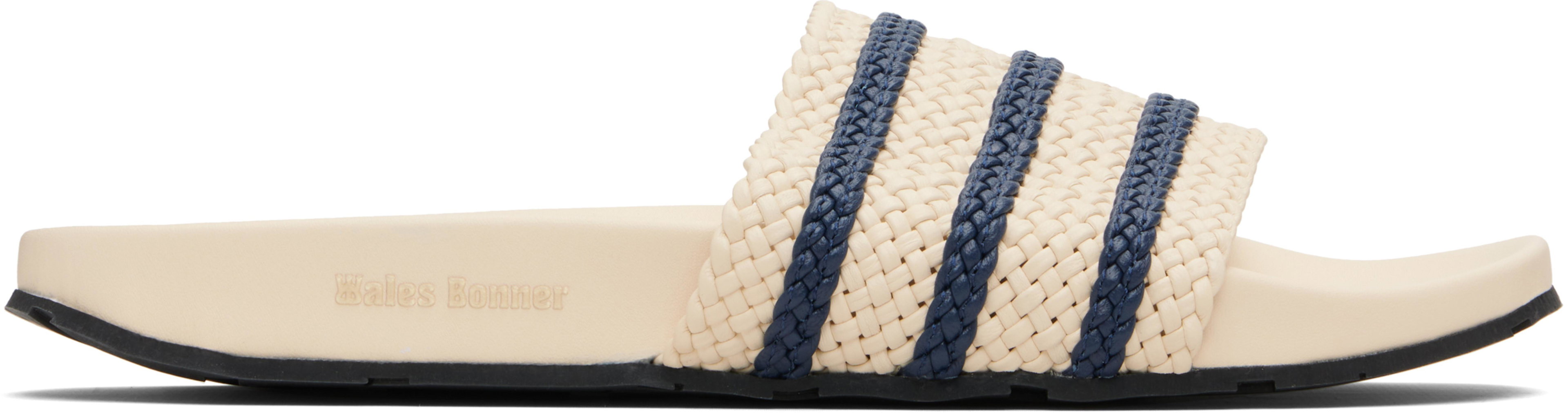 Off-White adidas Originals Edition Adilette Slides by WALES BONNER
