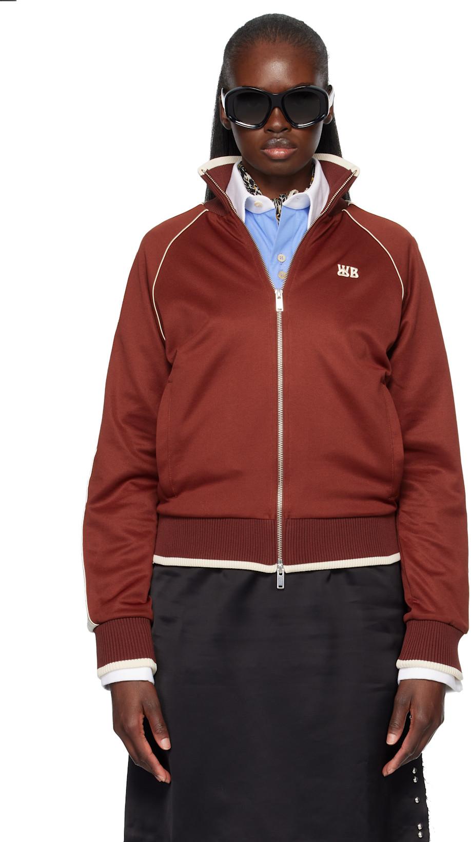 Red Anthem Track Jacket by WALES BONNER