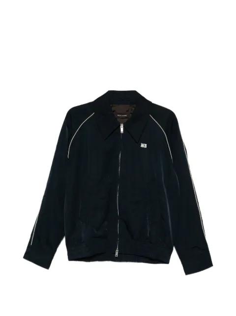 Taslan logo-detail jacket by WALES BONNER