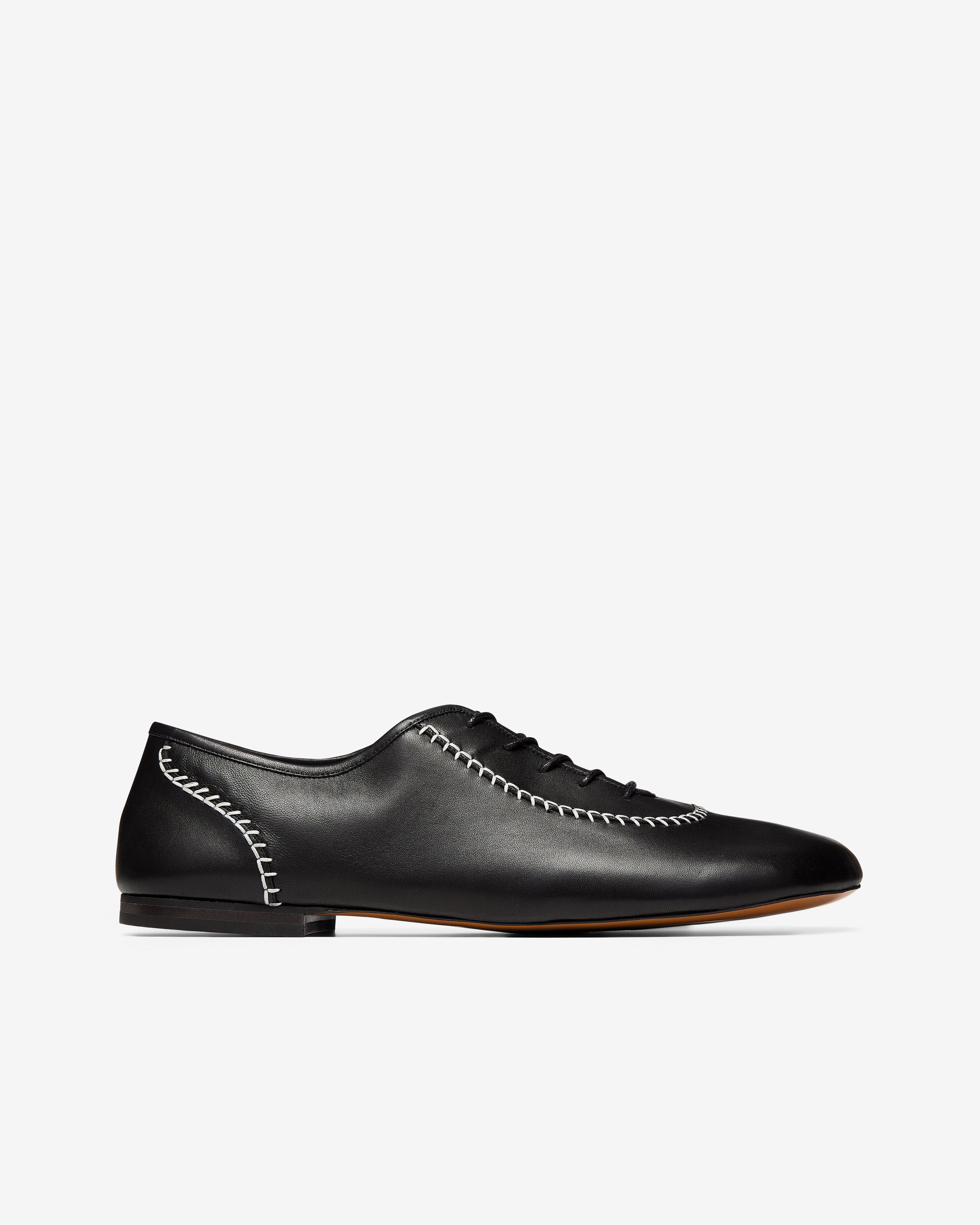 Wales Bonner - Men's Delta Brogue - (Black) by WALES BONNER Wales Bonner - Men's Delta Brogue - (Black) by WALES BONNER
