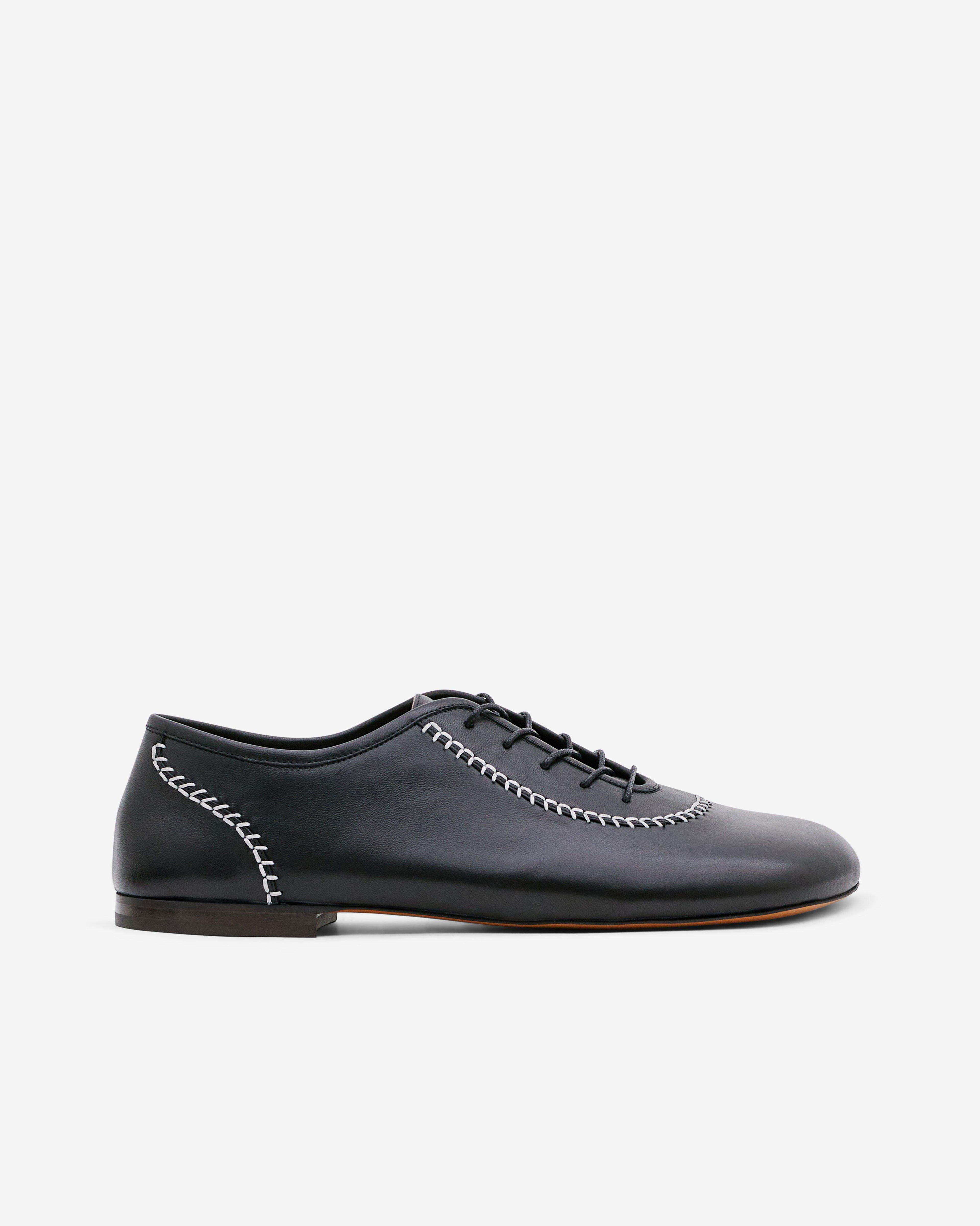 Wales Bonner - Men's Delta Brogue - (Black) by WALES BONNER Wales Bonner - Men's Delta Brogue - (Black) by WALES BONNER