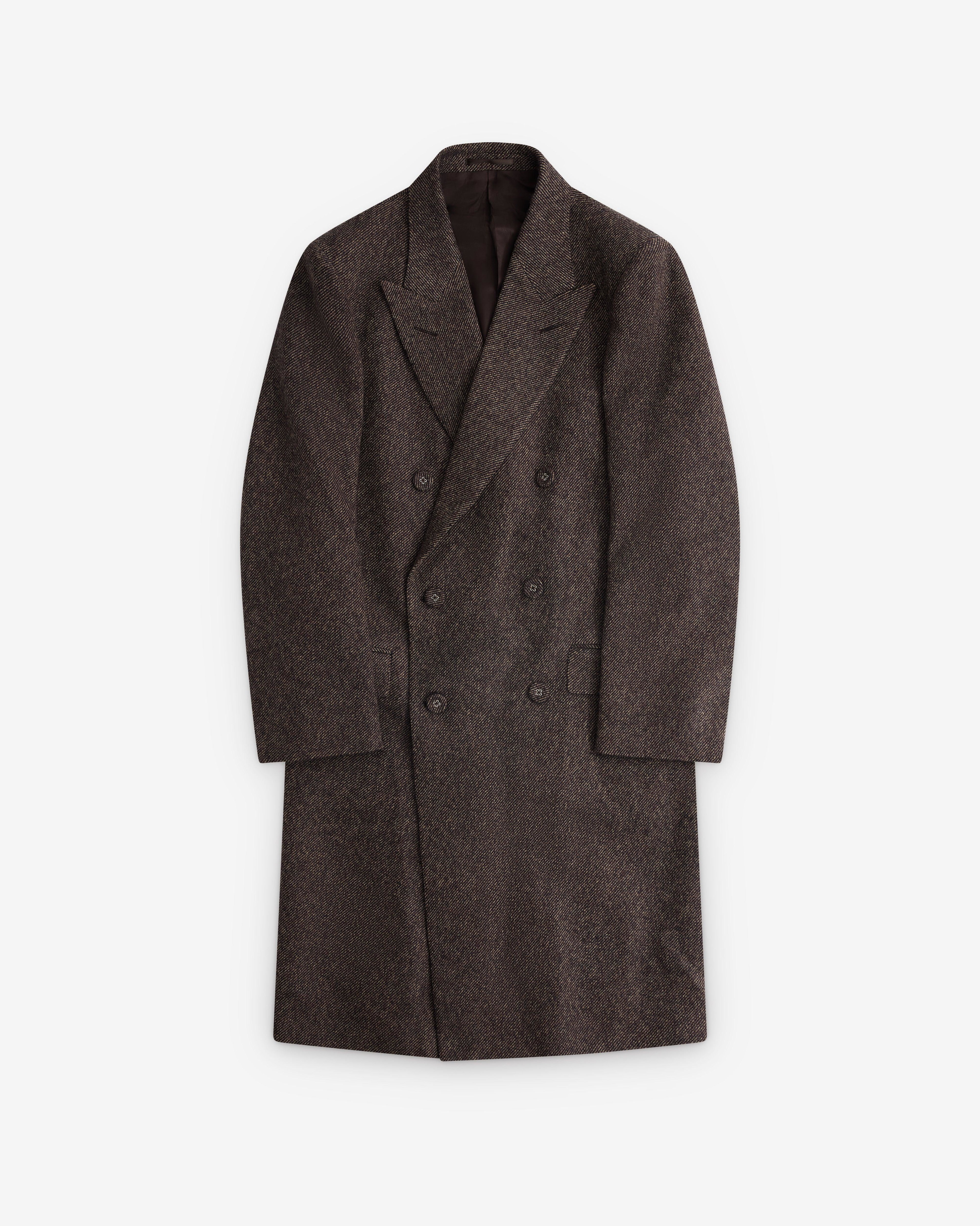 Wales Bonner - Men’s Mayfair Coat - (Grey) by WALES BONNER