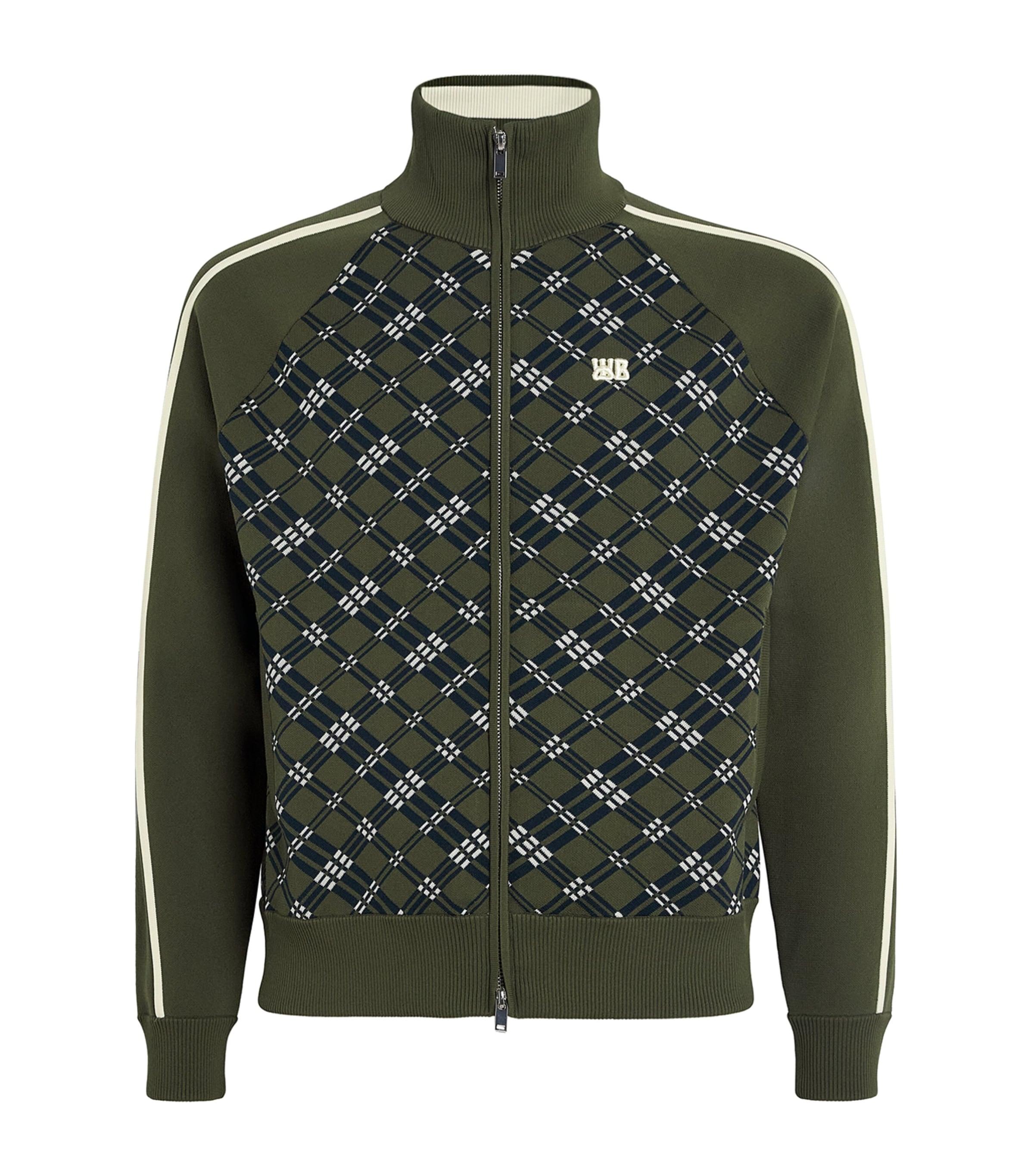 Wales Bonner Power Check Track Jacket by WALES BONNER