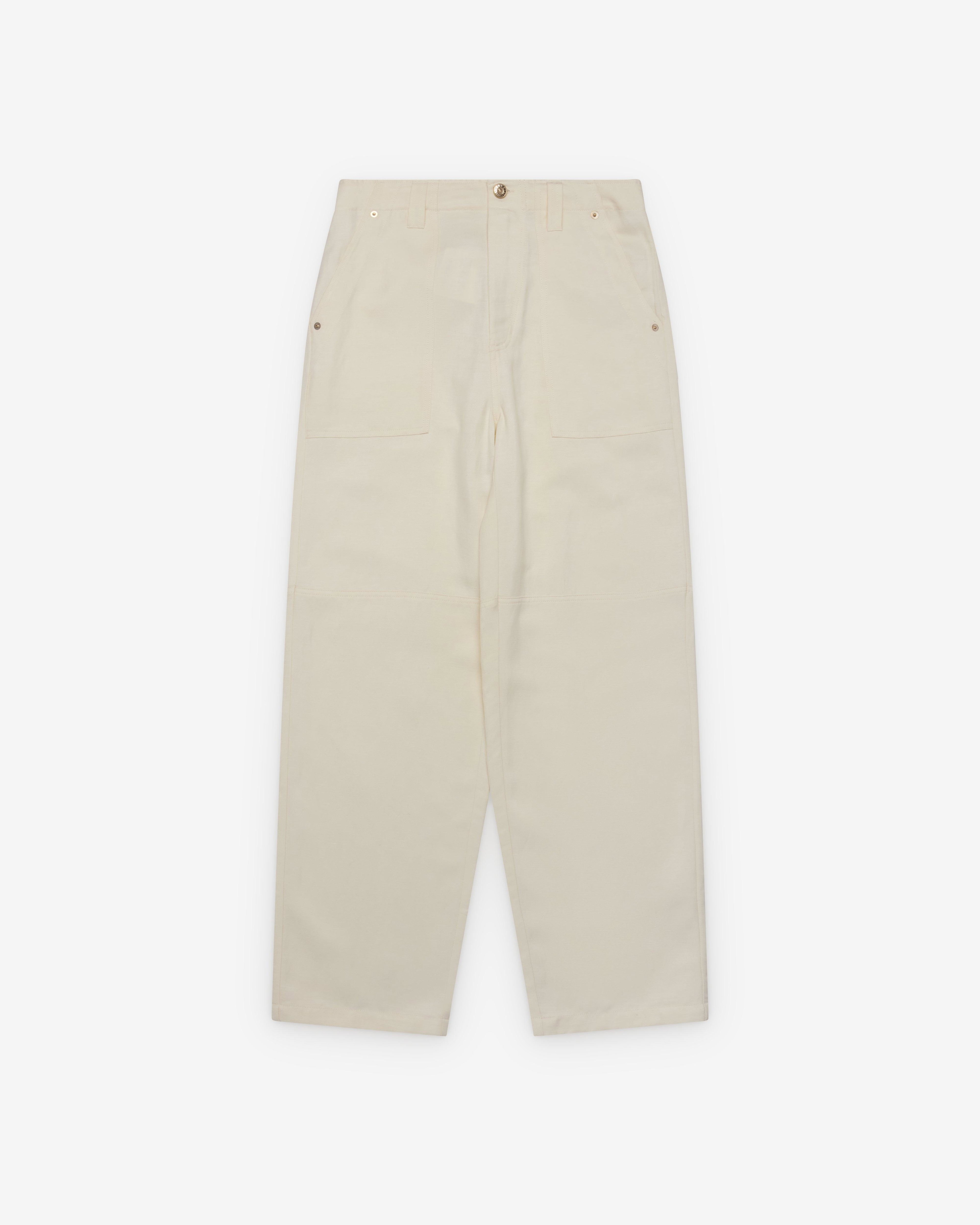 Wales Bonner - Women's Hymn Trousers  - (Ivory) by WALES BONNER