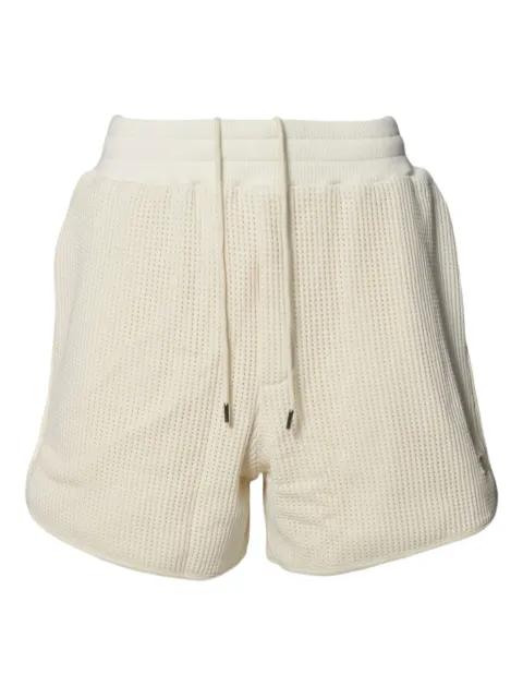perforated track shorts by WALES BONNER