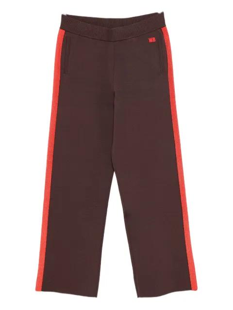 side-stripe trousers by WALES BONNER