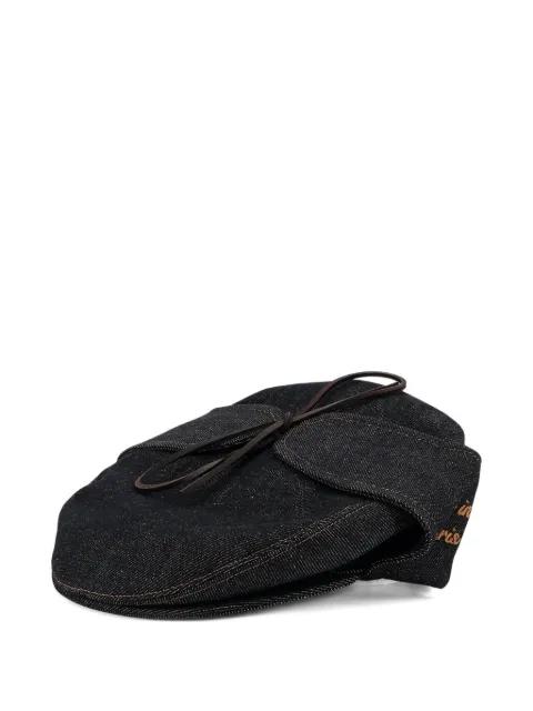 logo-embroidered beret hat by WALK IN PARIS