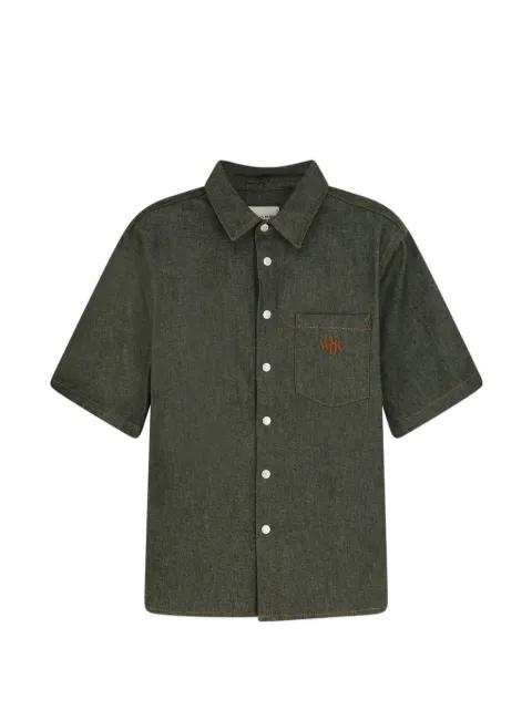 logo-embroidered pocket shirt by WALK IN PARIS