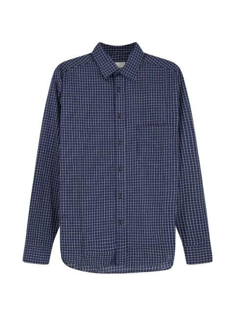 patch-pocket plaid shirt by WALK IN PARIS