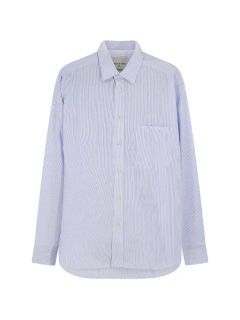 striped pocket shirt by WALK IN PARIS