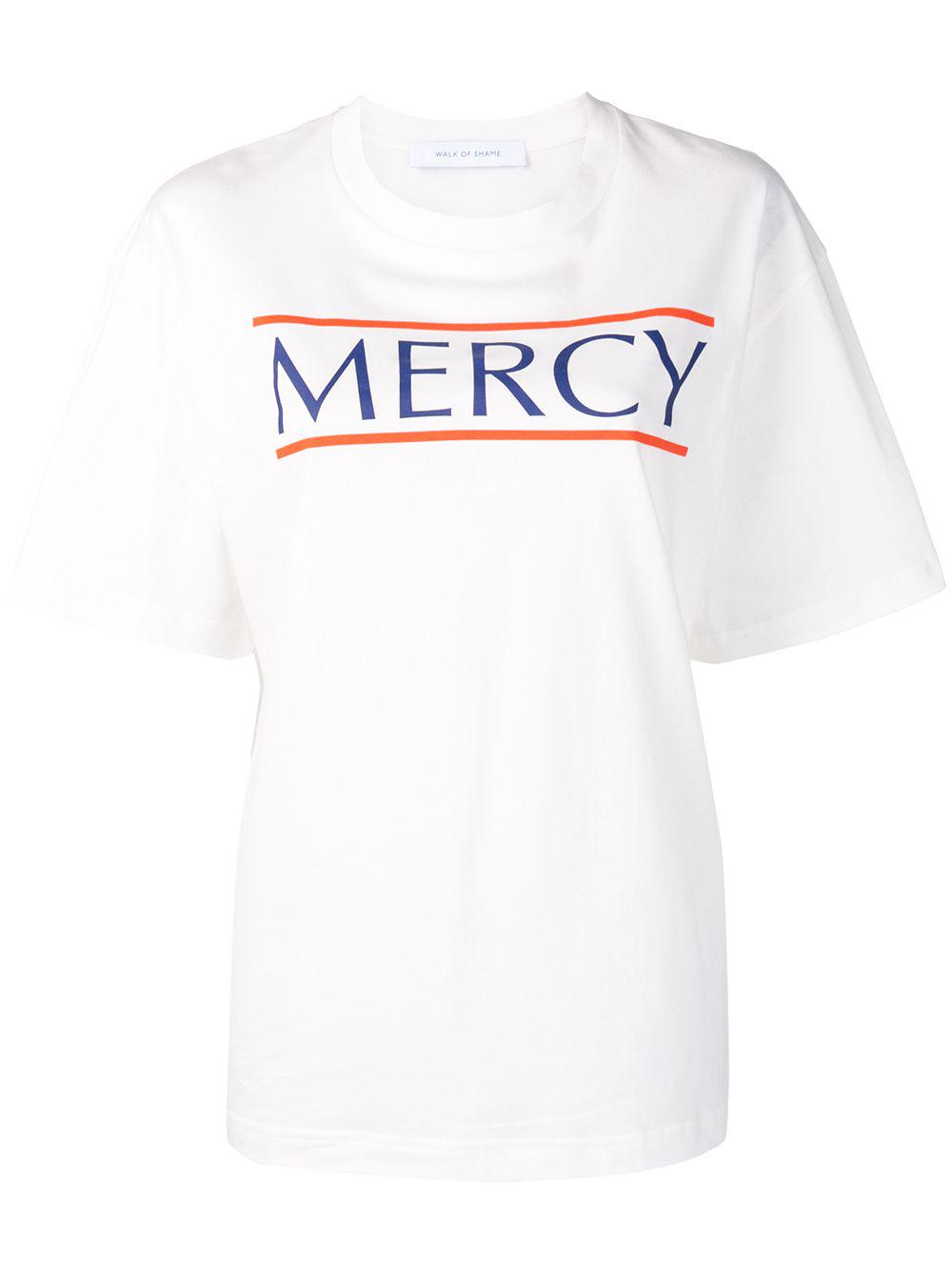 'mercy' T-shirt by WALK OF SHAME