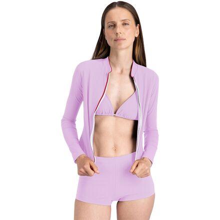 Rash Guard with Zip by WALLIEN