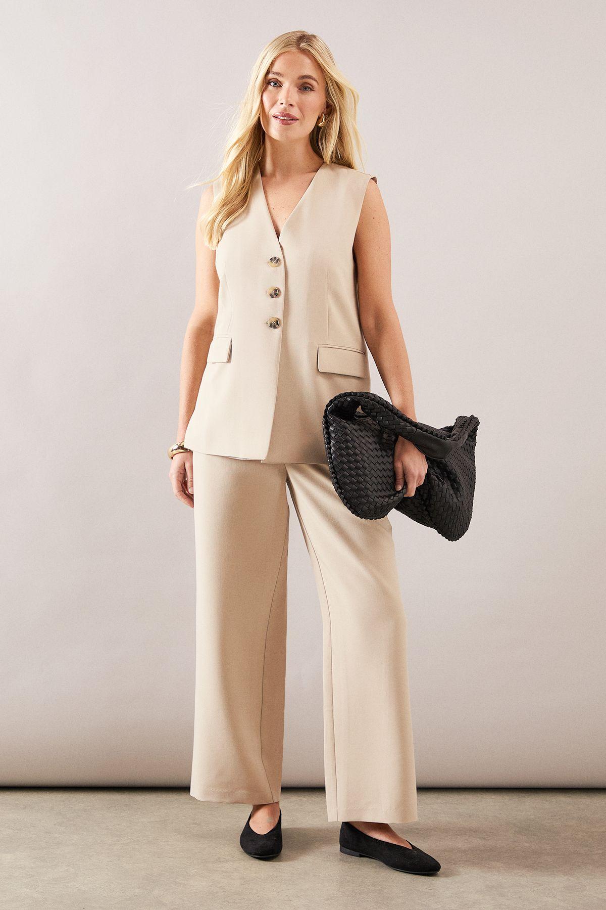 Petite Tailored Tapered Trouser by WALLIS