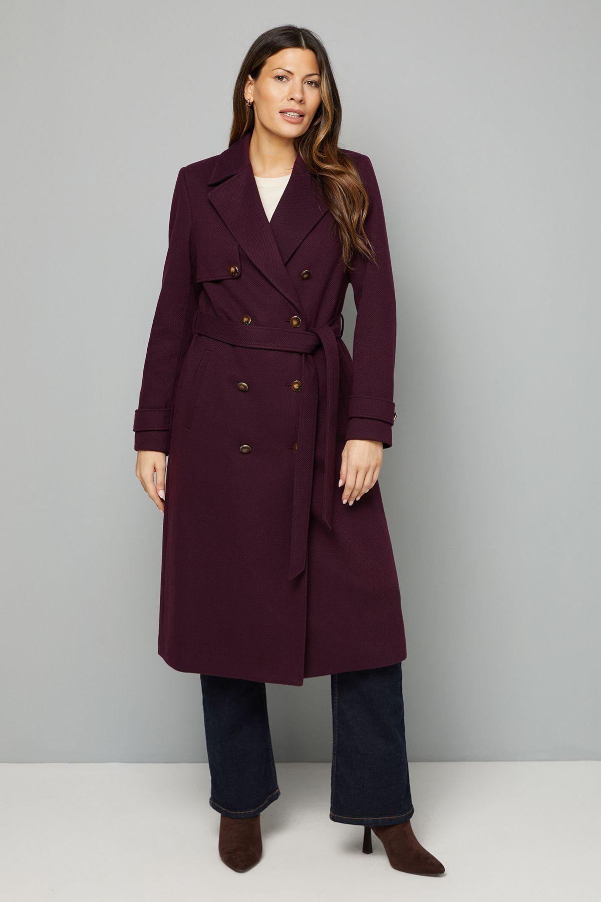Twill Trench Coat by WALLIS