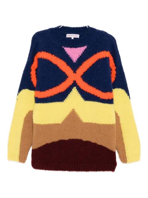 Face jumper by WALTER VAN BEIRENDONCK