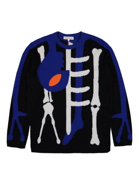 Skeleton jumper by WALTER VAN BEIRENDONCK