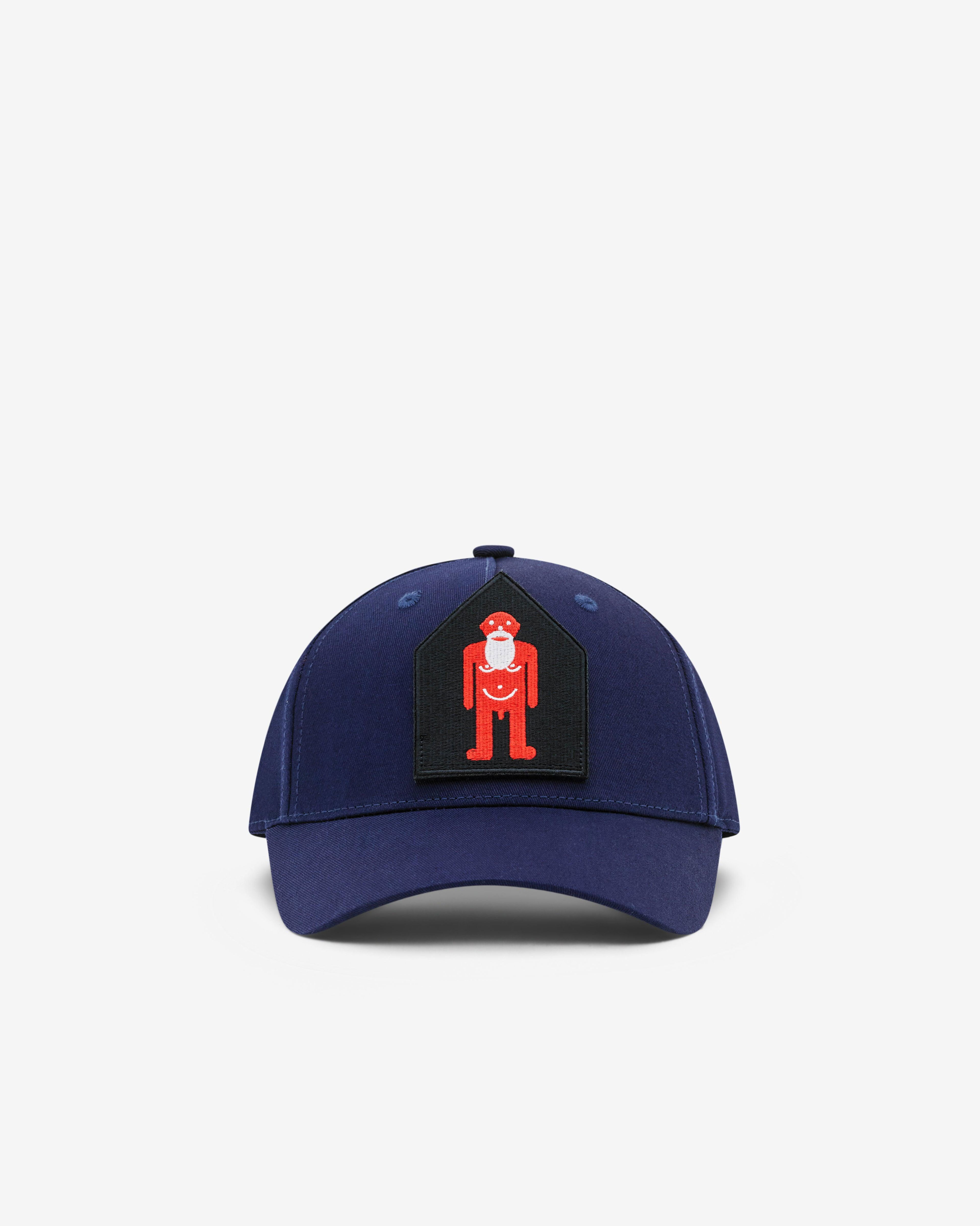 Walter Van Beirendonck - DSM Exclusive Hut Cap - (Indigo) by WALTER VAN BEIRENDONCK