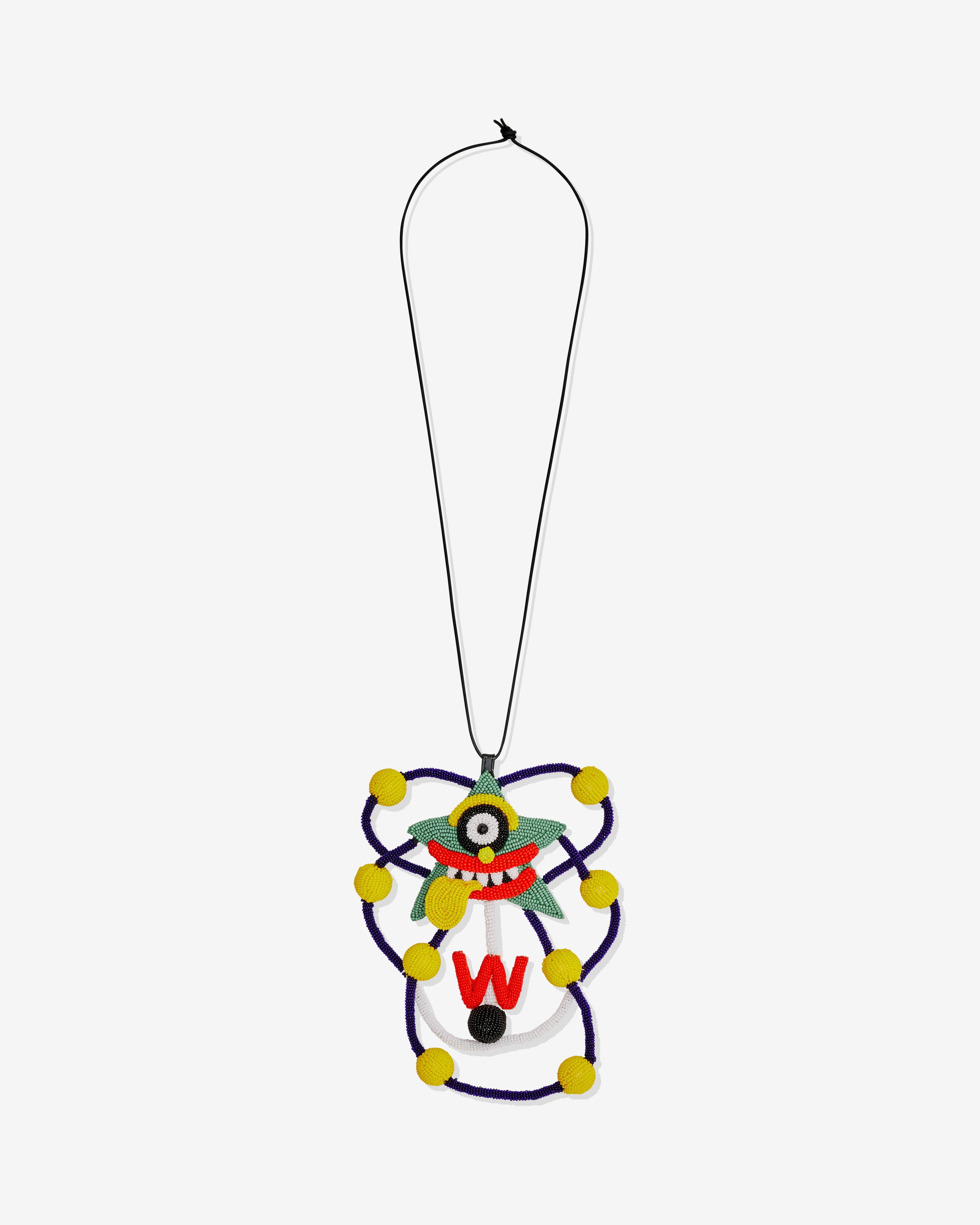 Walter Van Beirendonck - DSM Exclusive Love Jewel Necklace - (Multi) by WALTER VAN BEIRENDONCK