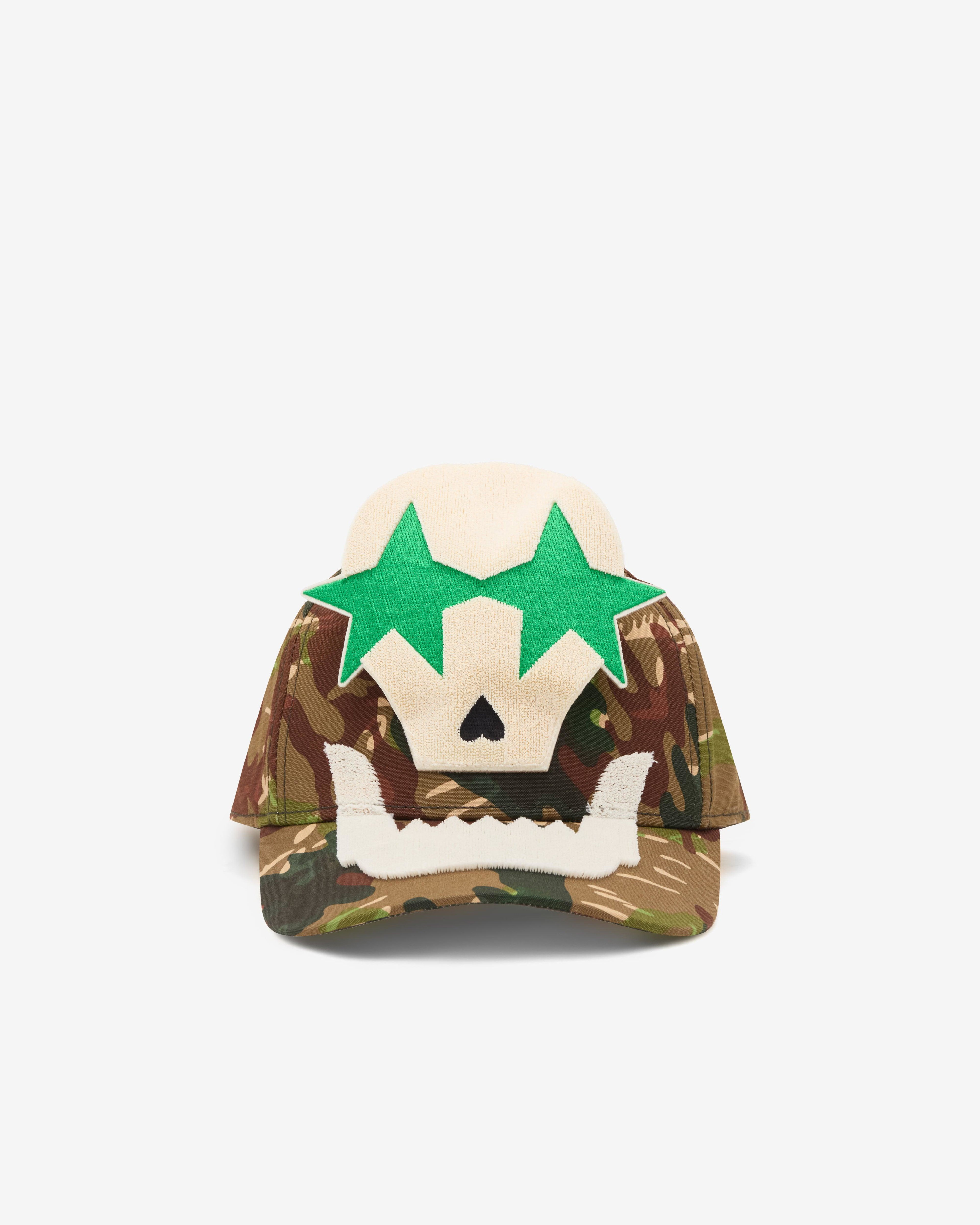 Walter Van Beirendonck - Men's Camo Cap - (Multi) by WALTER VAN BEIRENDONCK