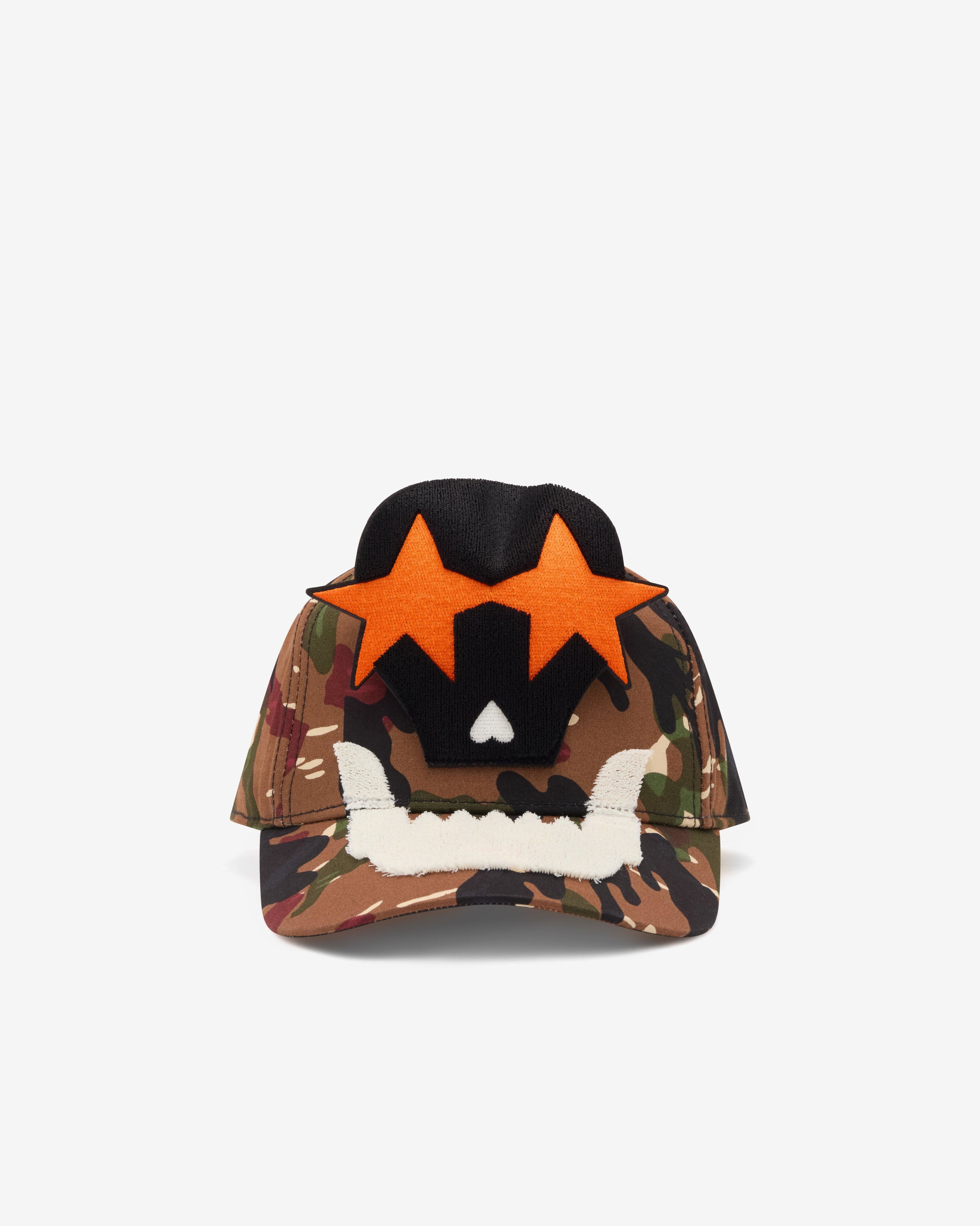 Walter Van Beirendonck - Men's Camo Cap - (Multi) by WALTER VAN BEIRENDONCK