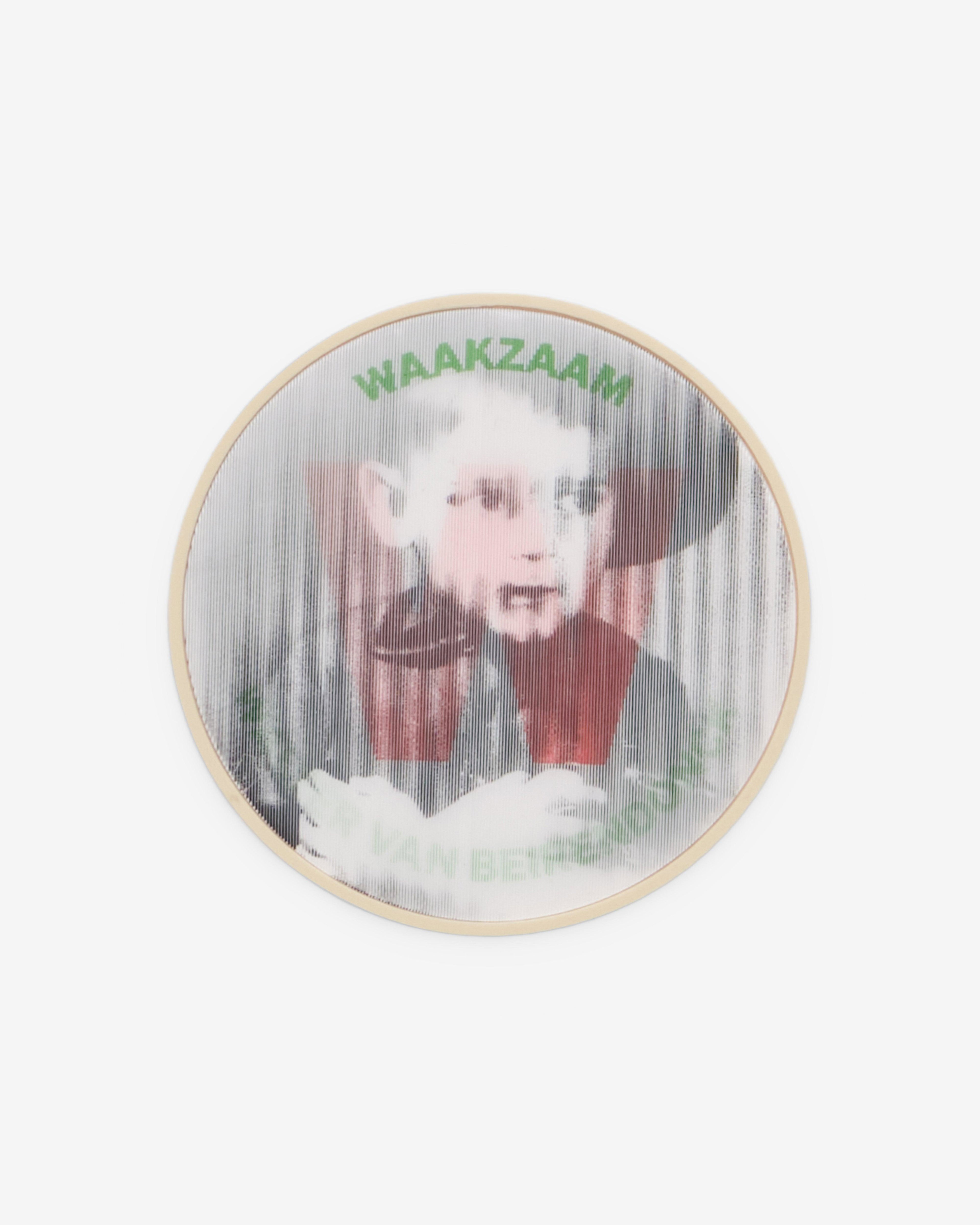 Walter Van Beirendonck - Men's Glitch Lenticular Brooch - (Multi) by WALTER VAN BEIRENDONCK
