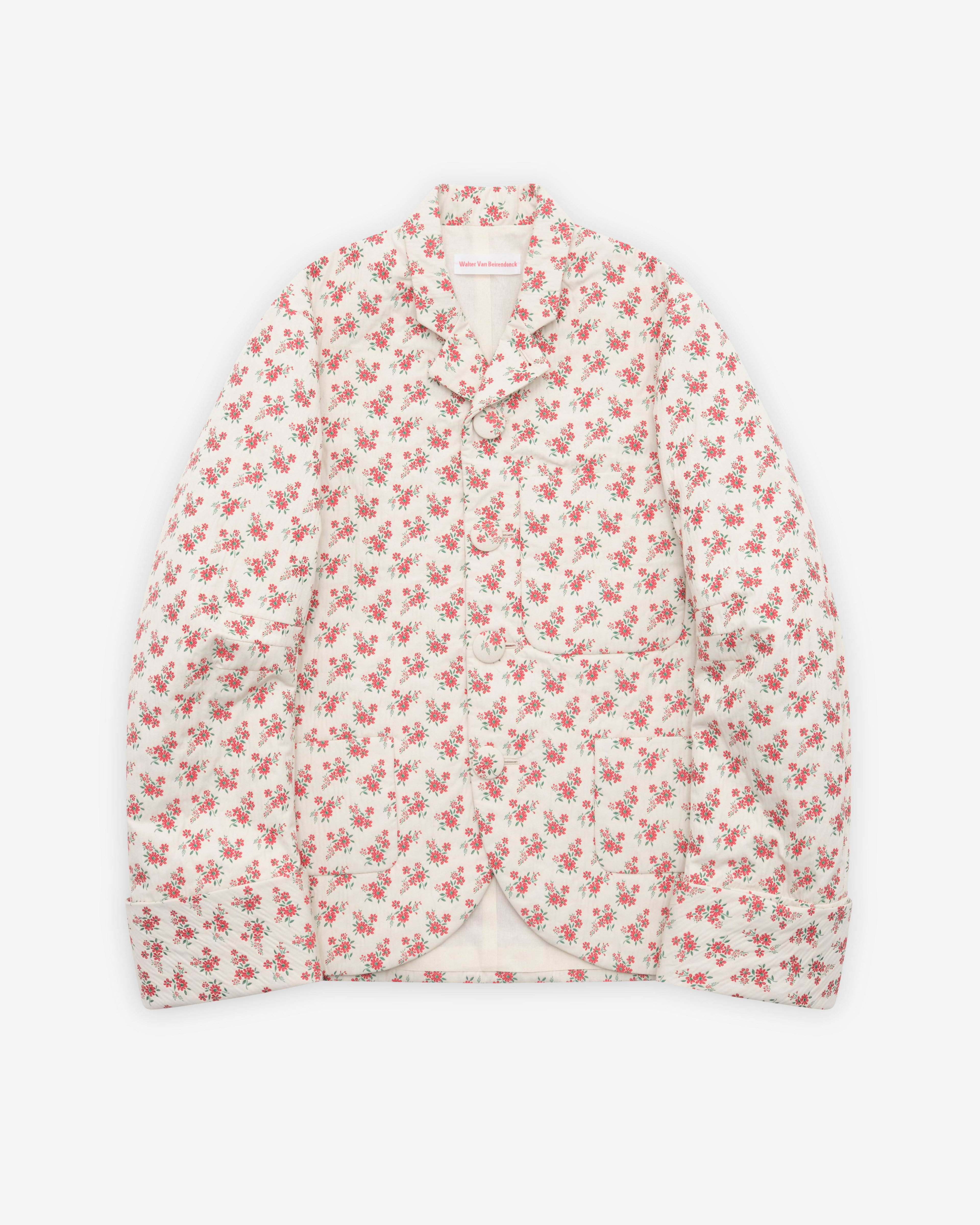 Walter Van Beirendonck - Men's Royal Boxy Jacket - (Floral) by WALTER VAN BEIRENDONCK